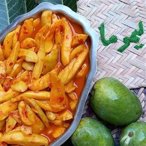ترشی انبه فلفلی خلالی(10کیلو)اعلای لیموما ارسال رایگان تند وغلیظ