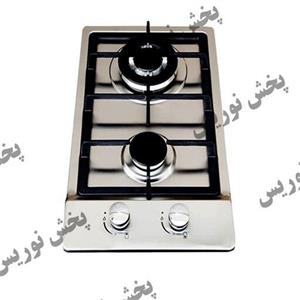 اجاق گاز صفحه ای 2شعله استیل دیزوک مدل DIZ-U