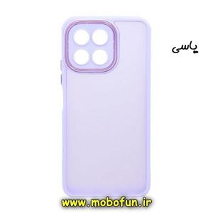 قاب گوشی Honor X6 4G - Honor X8 5G آنر پشت مات متال کیس دور سیلیکونی یاسی کد 35