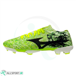 کفش فوتبال میزانو مورلیا طرح اصلی Mizuno Morelia FG Green White