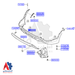 سپر عقب پایینی هیوندای سانتافه2015 تا 2018 / 866502w500