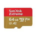 کارت حافظه سندیسک مدل Sandisk Extreme microSD 64GB 160MB