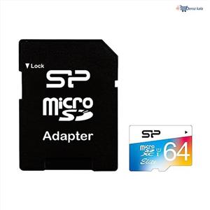 کارت حافظه سیلیکون پاور مدل SP Elite microSDXC UHS-I 64GB 100MB