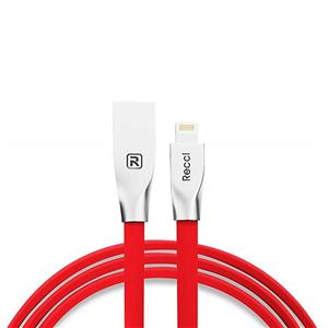 کابل تبدیل USB به لایتینینگ رسی مدل RCL-B100 طول 1 متر Recci Lightning Rapid Data Cable 