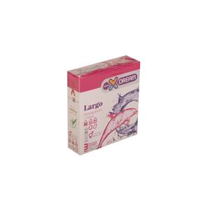 کاندوم ایکس دریم مدل لارگو XDREAM LARGO بسته 3 عددی X Dream Largo Condom 3pcs