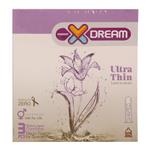 کاندوم ایکس دریم مدل بسیار نازک XDREAM ULTRA THIN بسته 3 عددی