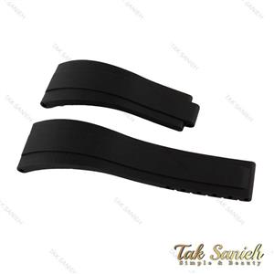 بند رابر ساعت رولکس دیتونا مردانه مشکی Rolex-Strap-4874-G