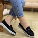 کفش کالج زنانه  مشکی برند ونس vans