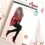 جوراب شلواری زنانه اپکس apex  ضخیم نخ 100 رنگی ساپورتی