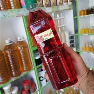 شربت گل محمدی دست ساز کاملا طبیعی و بدون افزودنی یک کیلو و صد گرمی