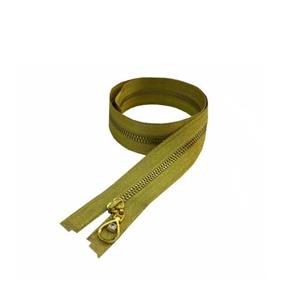 زیپ 70 سانتی متری لمه (براق) طلایی رنگ مدل Lam-70metal-5 نمره 5