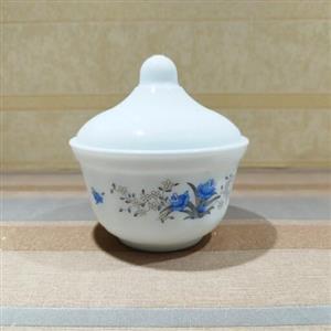 قندان آرکوپال کد 120 گل آبی طرح رومانتیک (جفتی) 