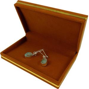 گوشواره نقره تاج گوهر مدل فیروزه کد TG617