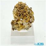 سنگ ولفونیت نارنجی کمیاب ترین سنگ کلکسیونی Wulfenite کد ir 109