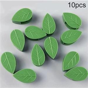 گیره گیاه پتوس طرح برگ مرتب سازی ساقه گیاهان و سیم  بسته 10 عددی