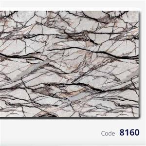 دیوارپوش ماربل شیت فومی سنگ مصنوعی کد 8160 سایز 60در120 سانت با ضخامت 2.5 میل
