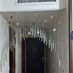 پرده کریستال مدل آبشاری