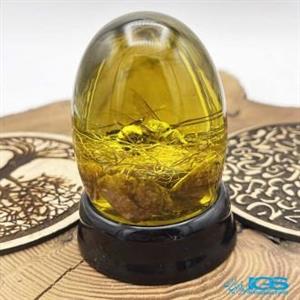 سنگ کهربا زنبور دار دکوری Amber کد ir 123