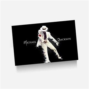 برچسب و استیکر استیکر(برچسب) کارت عابر بانک-طرح مایکل جکسون(Michael Jackson)-کد2085-سفارشی 