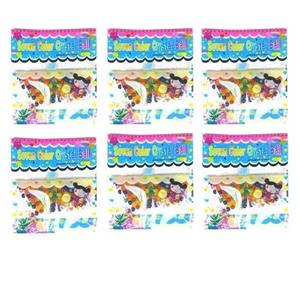 خاک ژله ای کریستالی مدل Seven Color بسته 3 عددی