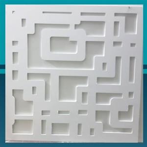 تایل معرق سقفی سی ان سی cnc سقف کاذب کد p125 ابعاد 60 در 60 با طلق