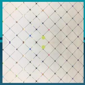 تایل معرق سقفی پی وی سی سقف کاذب لوزی بزرگ ابعاد 60 در 60