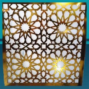 تایل معرق سقفی مولتی استایل سقف کاذب کد p57 ابعاد 60 در 60 با طلق