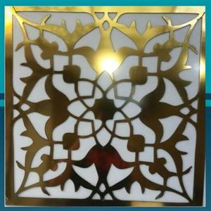تایل معرق سقفی مولتی استایل سقف کاذب کد p04 ابعاد 60 در 60 با طلق