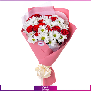 دسته گل ترکیبی (رز – داوودی)
