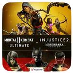 اکانت قانونی Mortal Kombat 11 Ultimate + Injustice 2 Leg. Edition Bundle 2in1