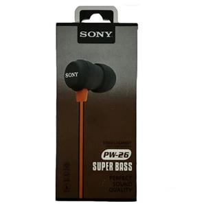 هندزفری سونی مدل PW 26 ا SONY PW-26 Handsfree
