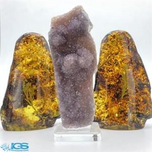 سنگ روح اسپریت کوارتز  دکوری کلیکسیونی Spirit Quartz کد ir 144