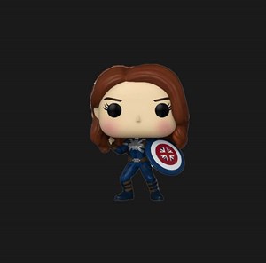 اکشن فیگور کاپتان کارتر ۹ سانتی funko pop 968 captain carter