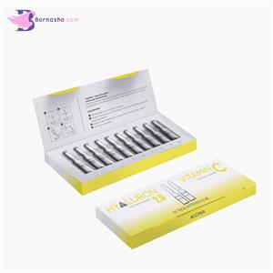 آمپول هیالورون ضدچروک و ضدپیری آلسینا حاوی ویتامین C