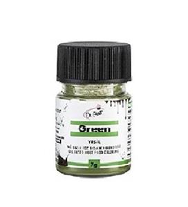 رنگ پودری دکتر گوستو حلال روغن سبز