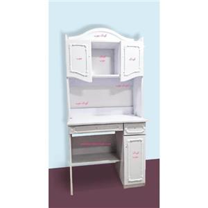 میز کامپیوتر کتابخانه دار