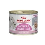 کنسرو مادر اند بیبی کت رویال کنین گربه 195 گرم ( mother and babaycat royal canin )