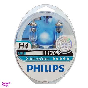 لامپ خودرو فیلیپس مدل H4 X-treme Vision بسته 2 عددی