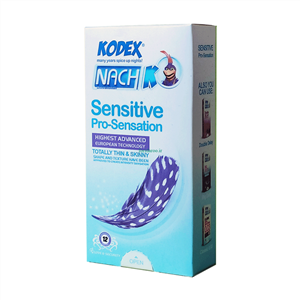 کاندوم sensitiveکدکس (12عددی)