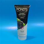 فوم پاک کننده و روشن صورت پوندز حاوی ذغال شارکل Ponds Pure White حجم 100 گرم 