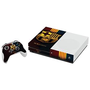 برچسب افقی ایکس باکس One S گراسیپا طرح بارسلونا