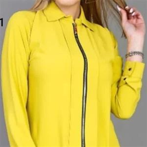 شومیز الیزه جلو زیپ