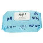 دستمال مرطوب کودک رویال اس اس بی 120 برگ ( آبی )Royal ssb baby wet wipes