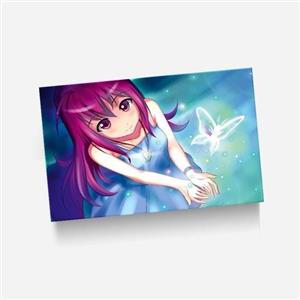 برچسب و استیکر استیکر(برچسب) کارت عابر بانک-طرح دختربچگانه-Girl-کد2049-سفارشی 