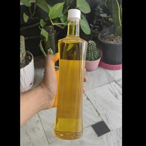 روغن کنجد ایرانی فرابکر با کیفیت عالی 800 گرم، پرس سرد، روغن گیری کنجد در حضور مشتری