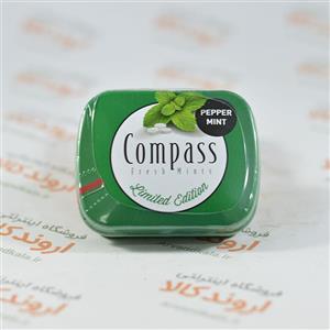 قرص خوشبو کننده دهان Compass  نعناع تند 14 گرمی قرص خوشبو کننده دهان کامپس مدل نعناع تند مقدار 14 گرم