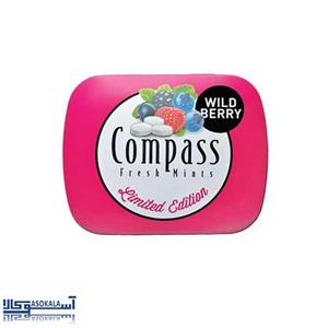 Compass قرص خوشبو کننده دهان نعناع 14 گرمی کامپس تند 50 عددی 