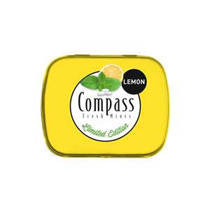 Compass قرص خوشبو کننده دهان لیمو 14 گرمی 