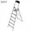 نردبان شش پله هایلو مدل L60 8160601 Hailo L60 8160601 6 Steps Ladder