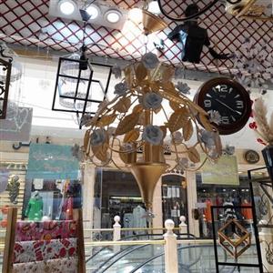 شید لوستر انگلیش هوم لاله ای کلاهک لوستر شید آباژور کلاهک آباژور